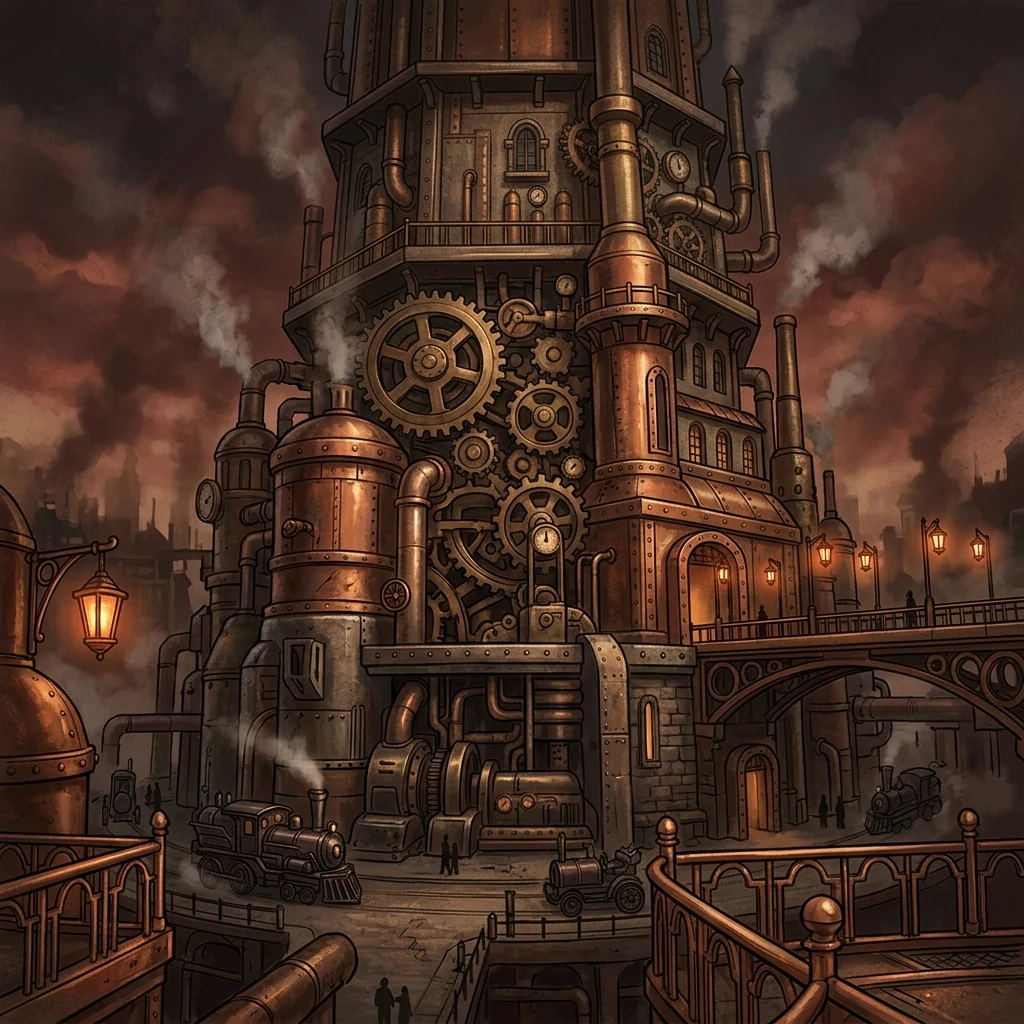Steam Tower bij Bet Ninja